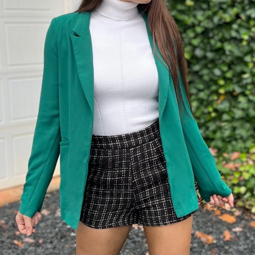 Green Blazer Jacket